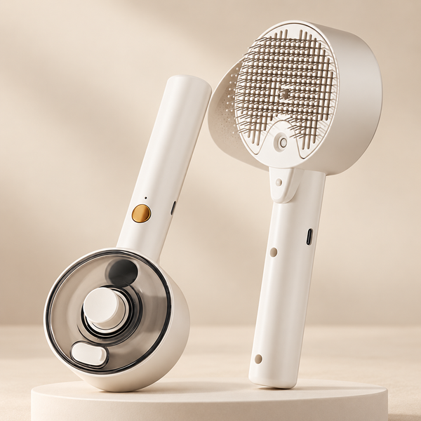 PAWLY spray steam grooming comb for cats and dogs