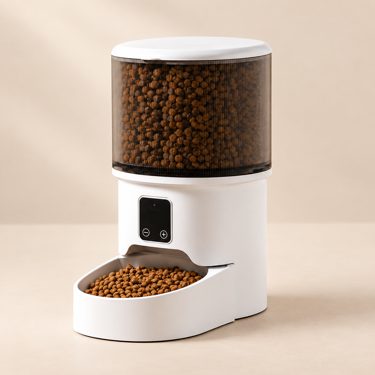 PAWLY 4L automatic pet feeder with app control