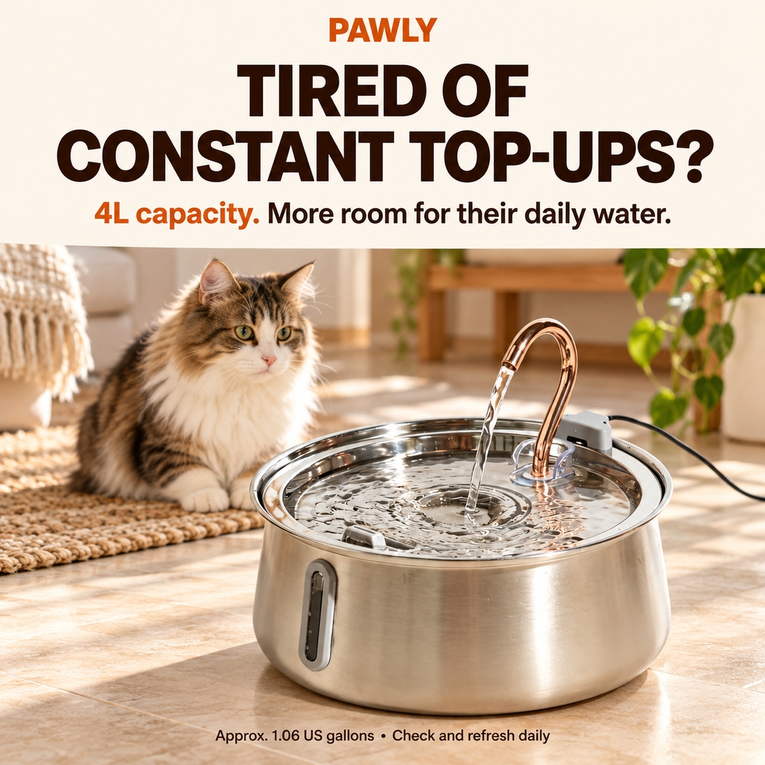 PAWLY™ Pet Water Dispenser