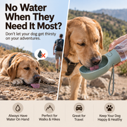 PAWLY™ Dog Outdoor Water Bottle