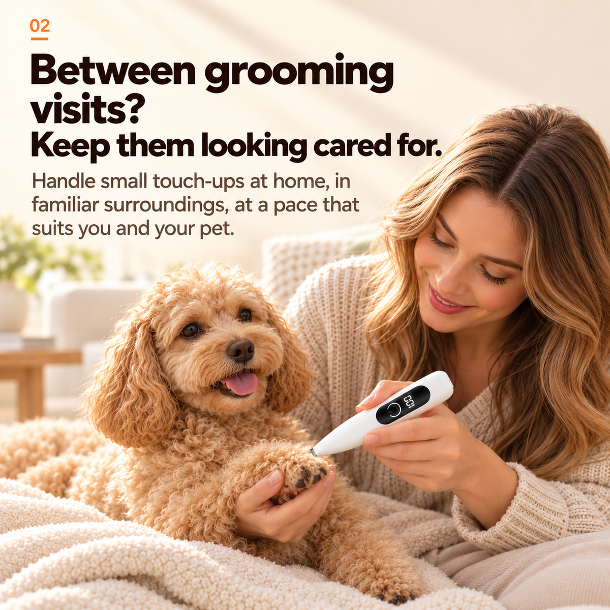 PAWLY™ Pet Electric Shaver