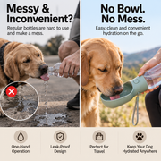 PAWLY™ Dog Outdoor Water Bottle