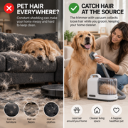 PAWLY™ Multifunctional Pet Hair Trimmer with Vacuum