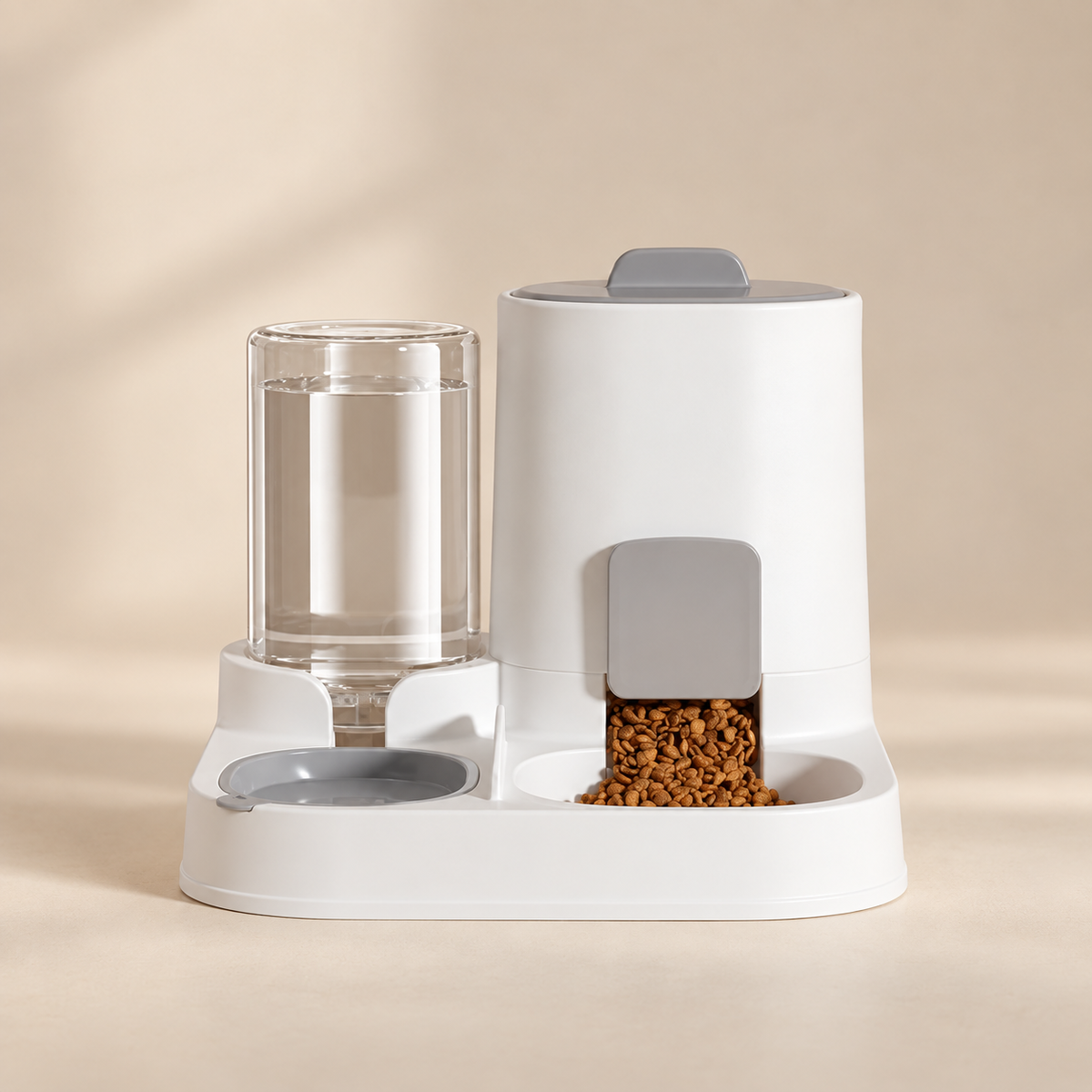 PAWLY automatic cat feeder and circulating water fountain